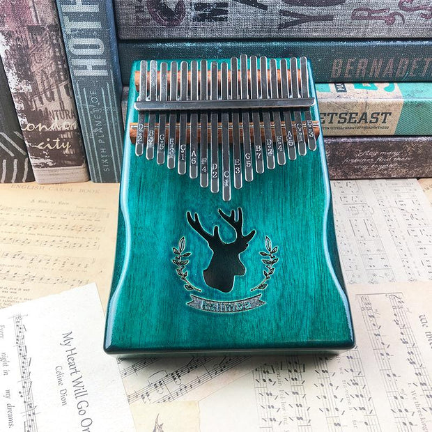 Kalimbera Blue Killdeer - Resonance box Kalimba